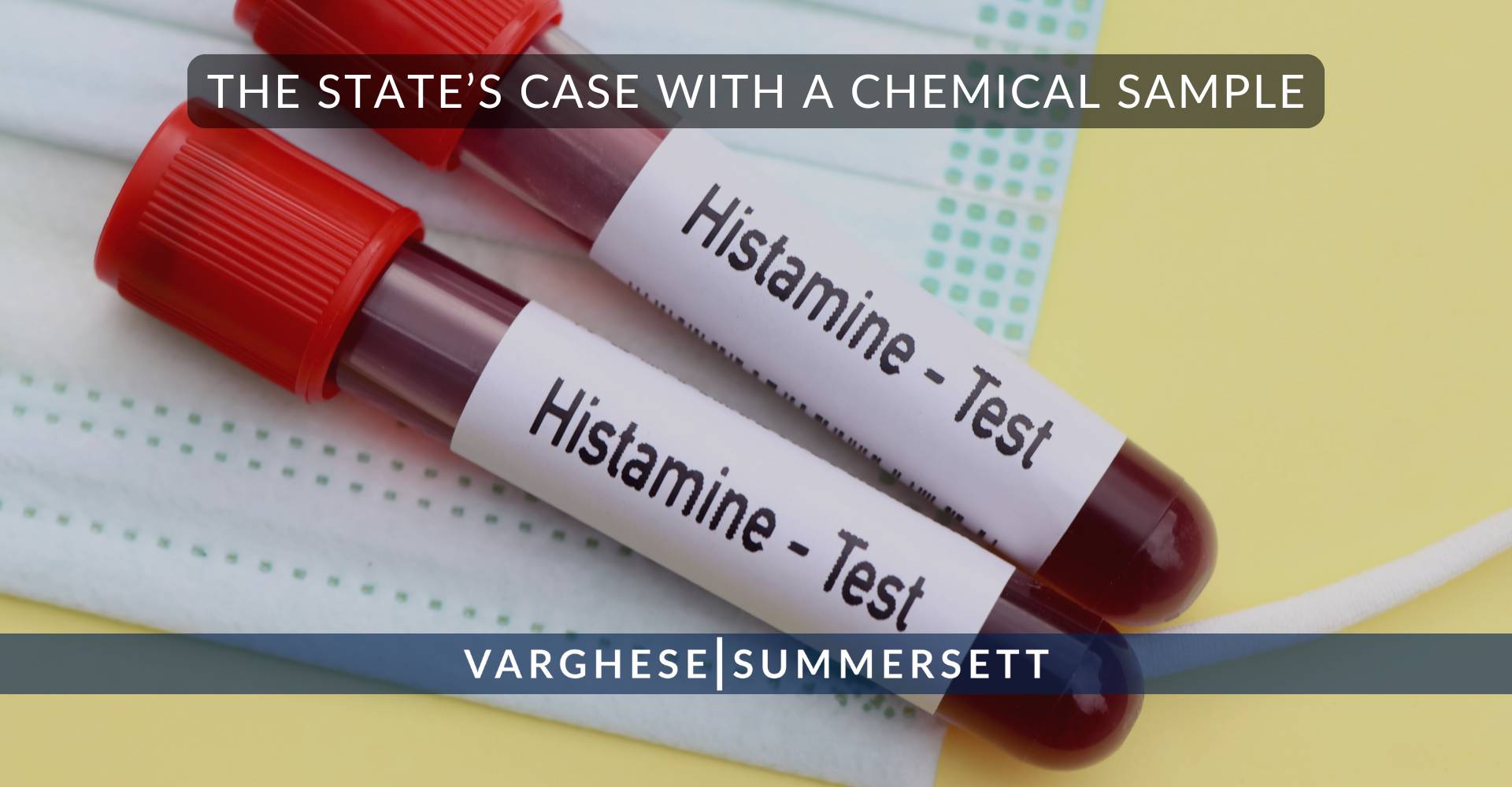 El caso del Estado con una muestra química