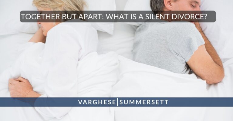 Silent Divorce Dynamics: Together But Apart