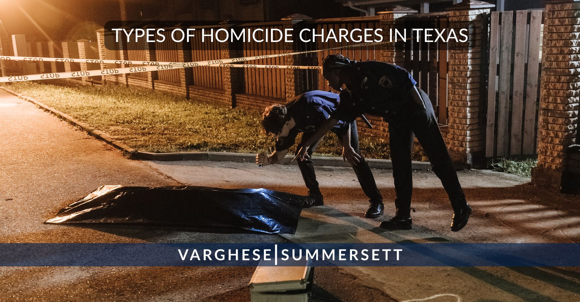 Types of Homicide Charges in Texas