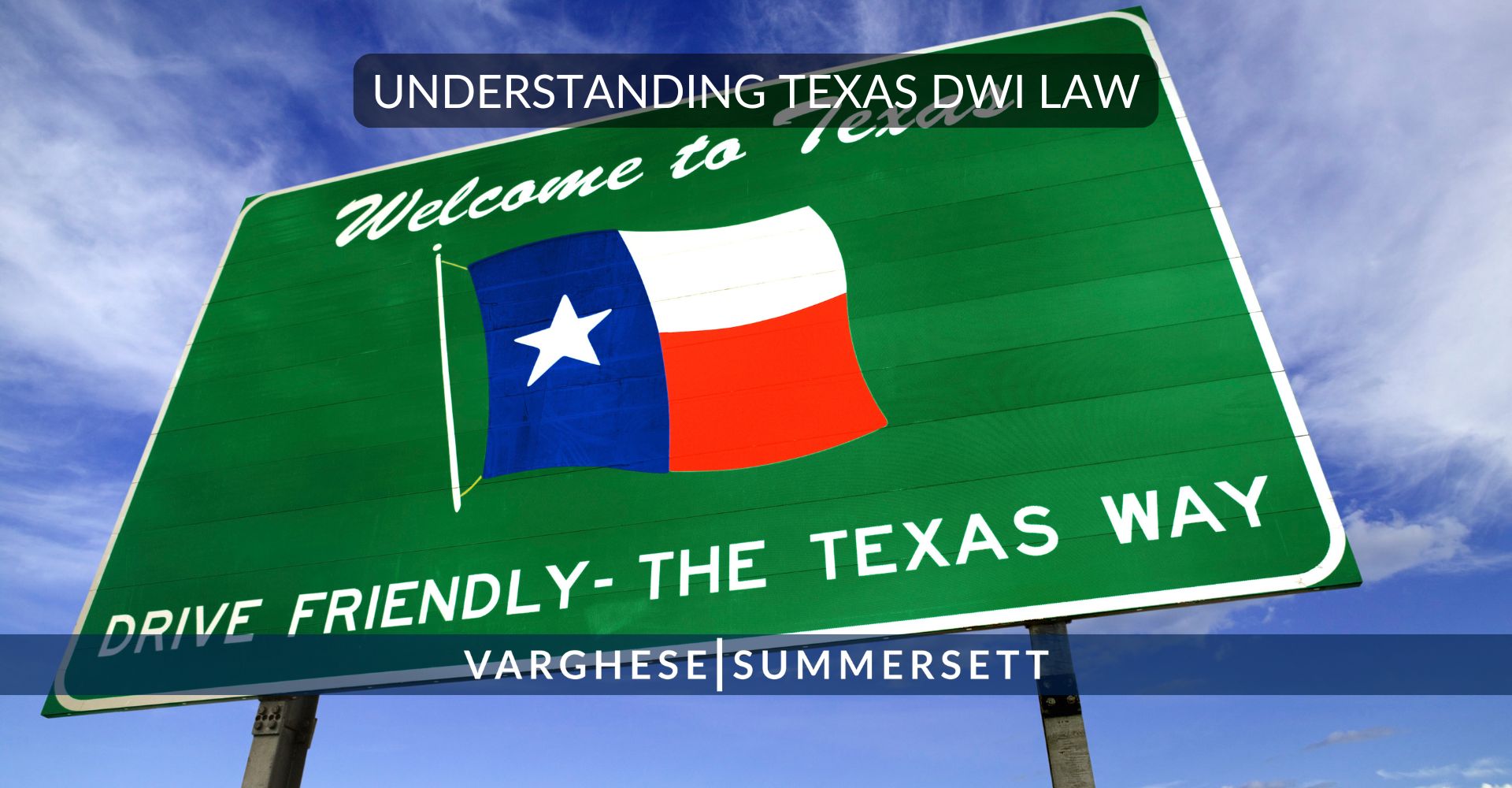 Entender la ley de Texas DWI