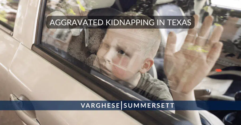cargos por secuestro en texas