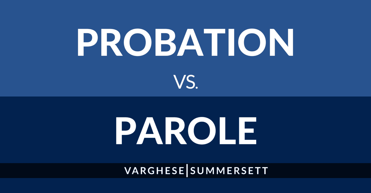 probation vs parole
