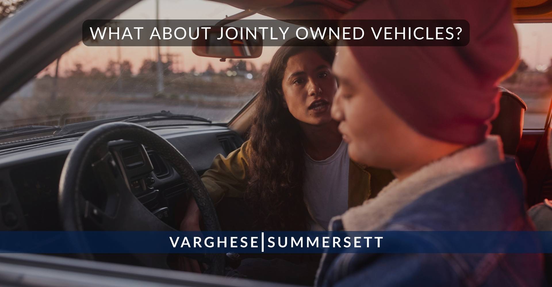 What About Jointly Owned Vehicles?