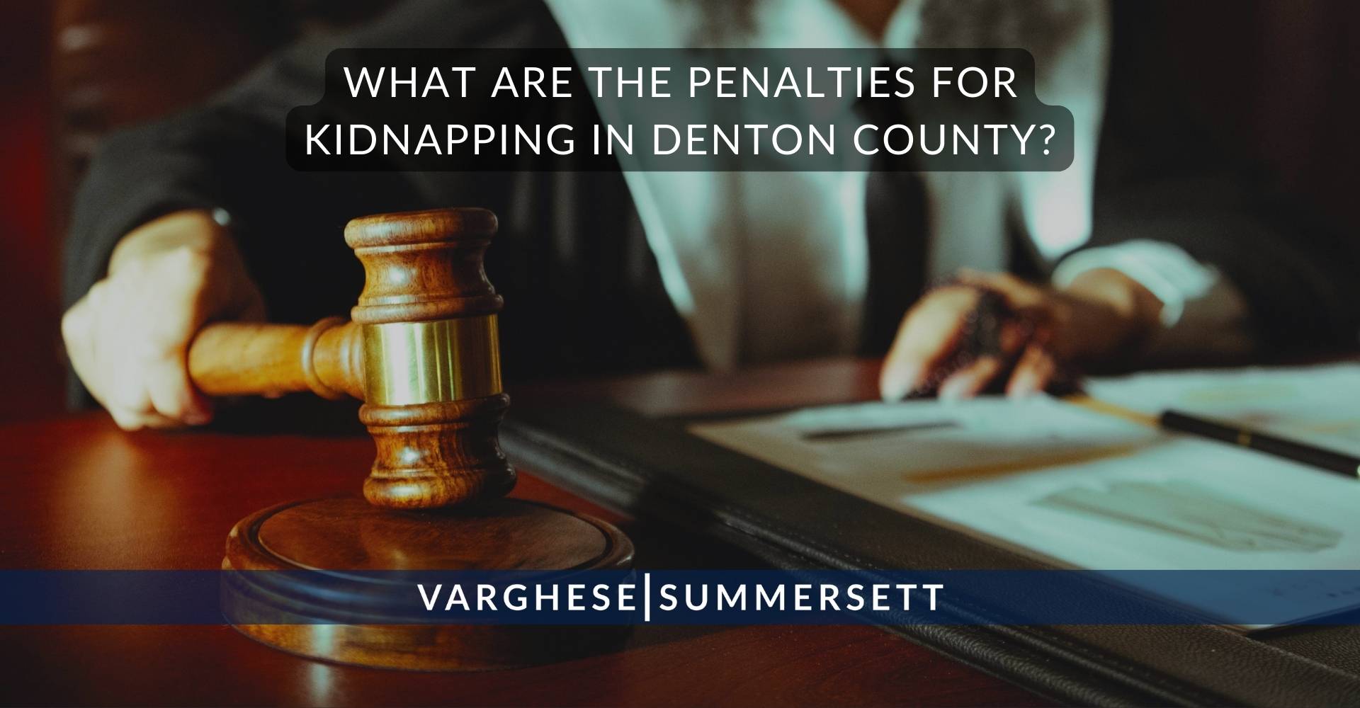 ¿Cuáles son las sanciones por secuestro en el condado de Denton?