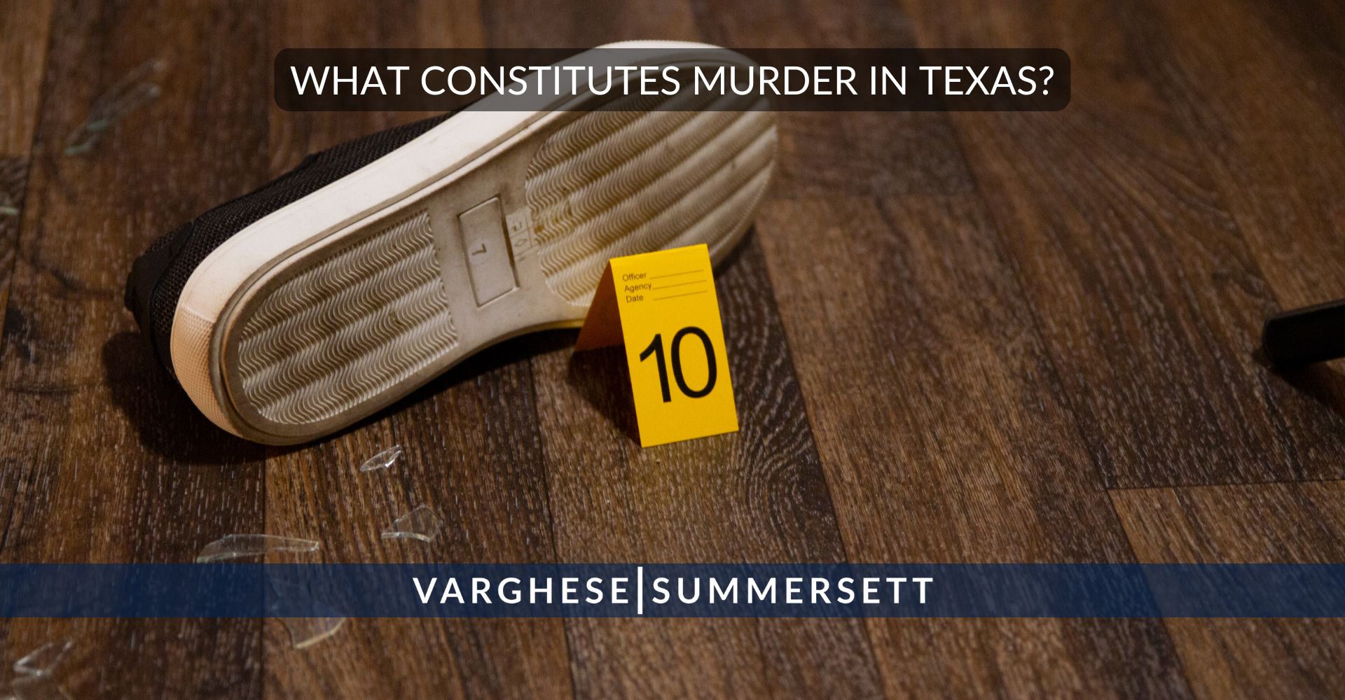 What Constitues Murder in Texas
