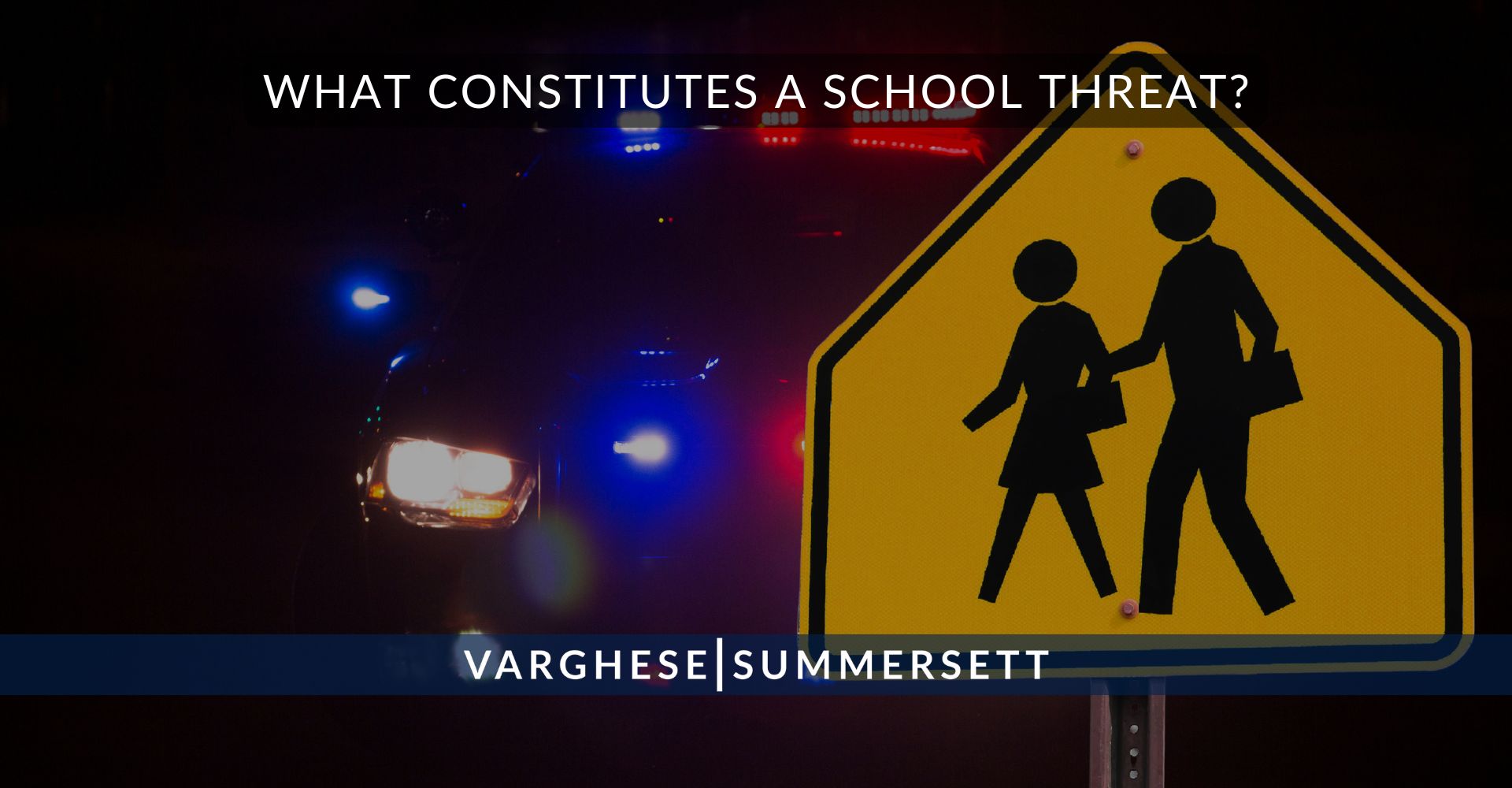 ¿Qué constituye una amenaza escolar?