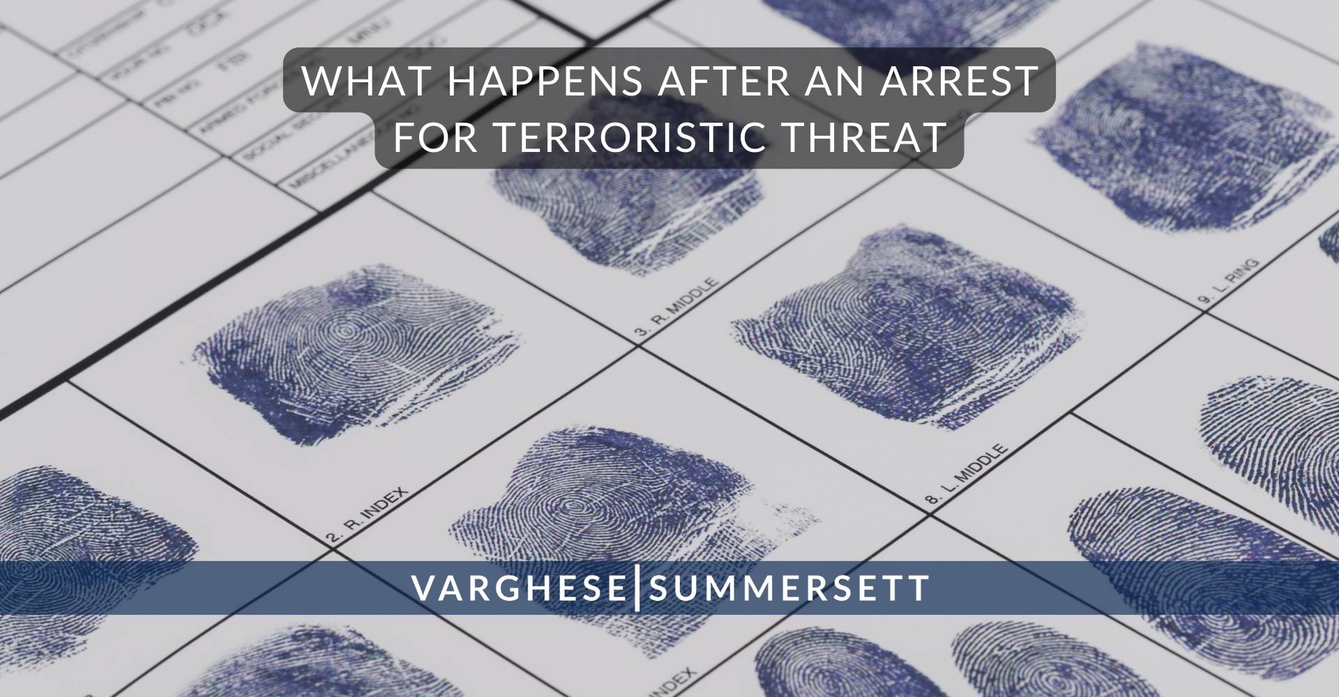 What Happens After an Arrest for Terroristic Threat