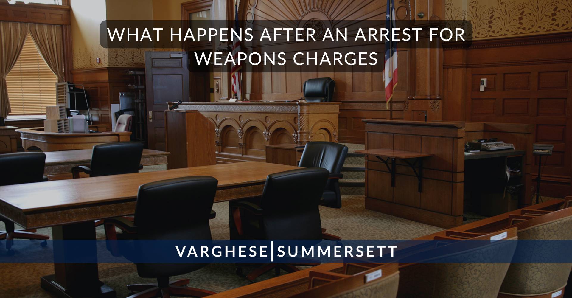 What Happens After an Arrest for Weapons Charges