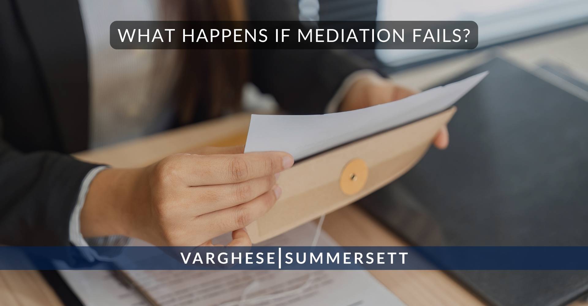 ¿Qué sucede si fracasa la mediación?