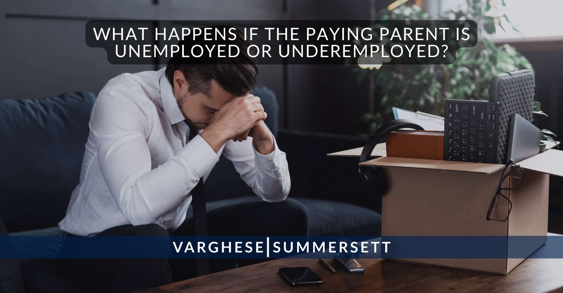 ¿Qué sucede si el padre que paga la manutención está desempleado o subempleado?