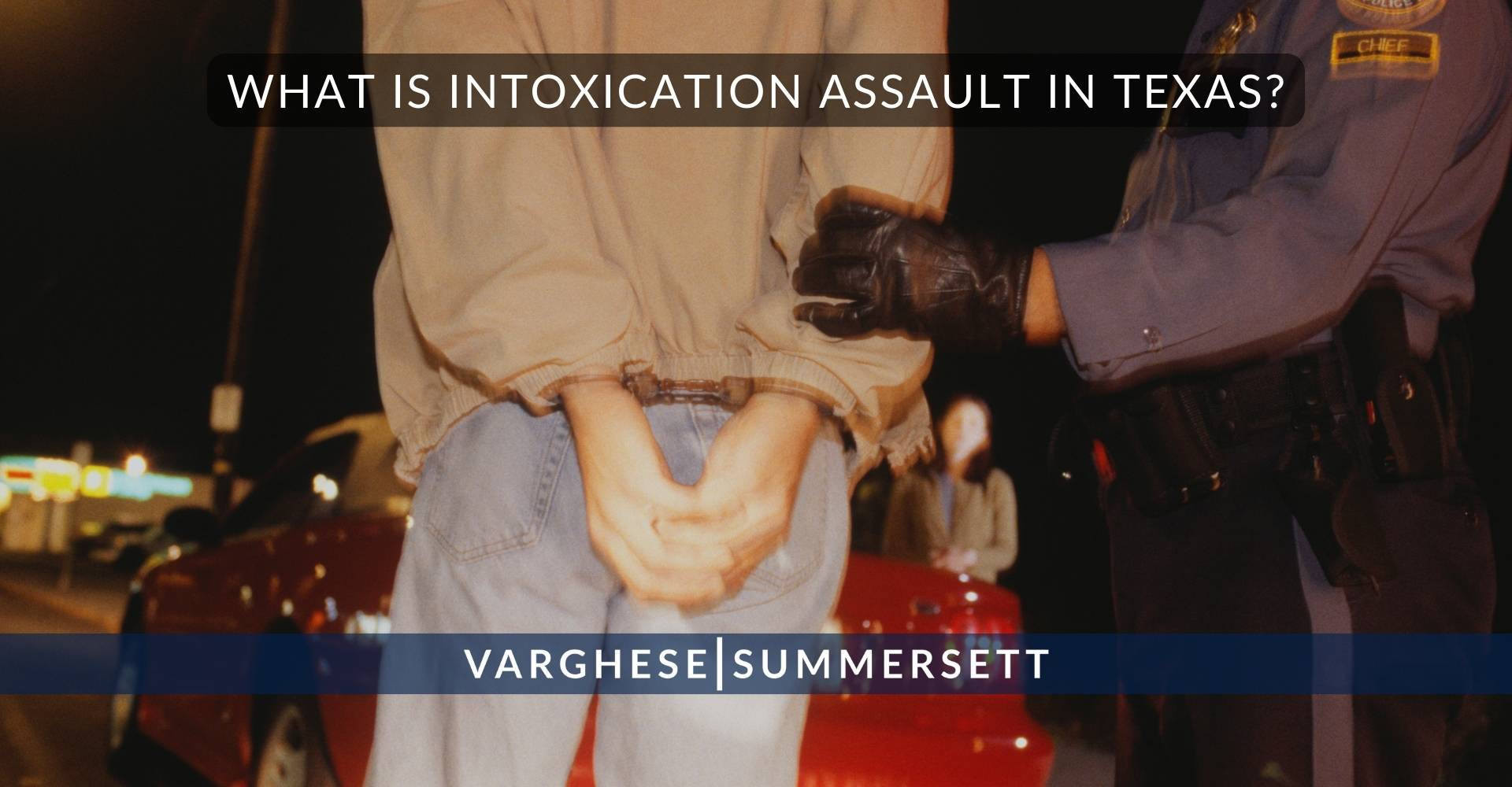 ¿Qué es la agresión con intoxicación en Texas?