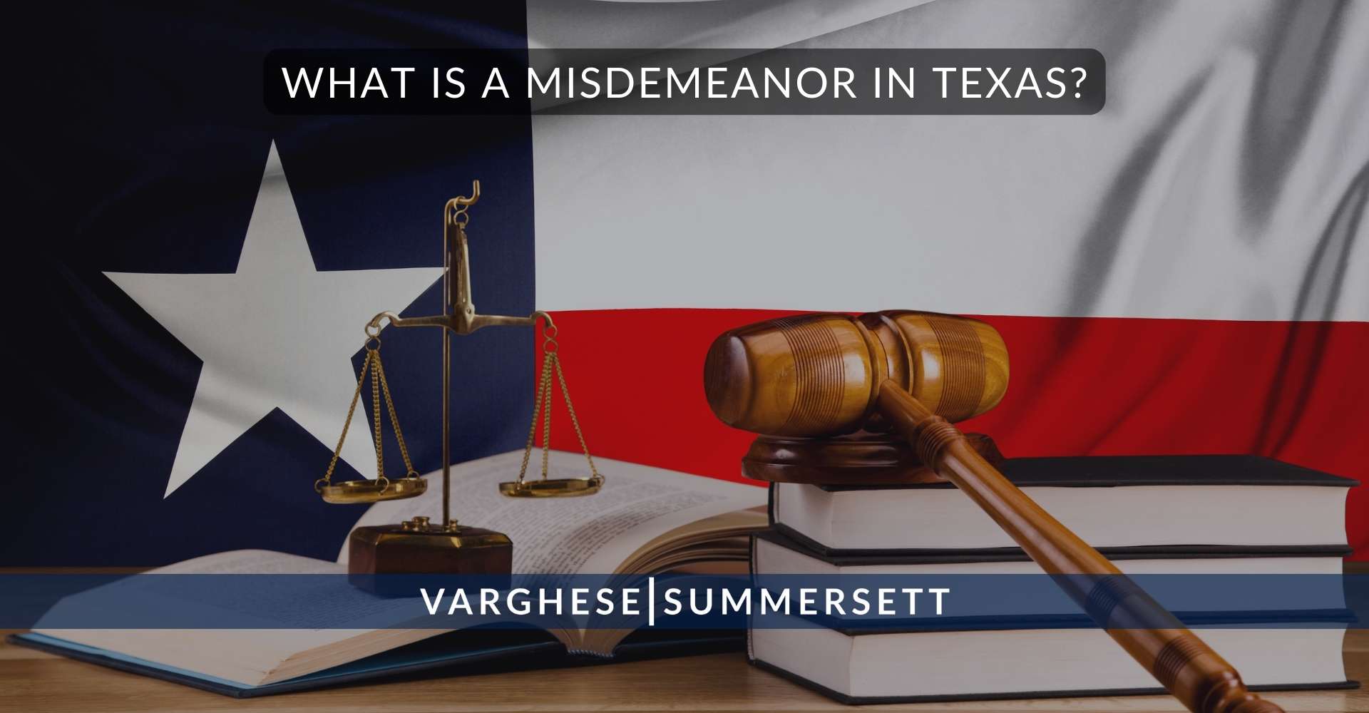 ¿Qué es un delito menor en Texas?