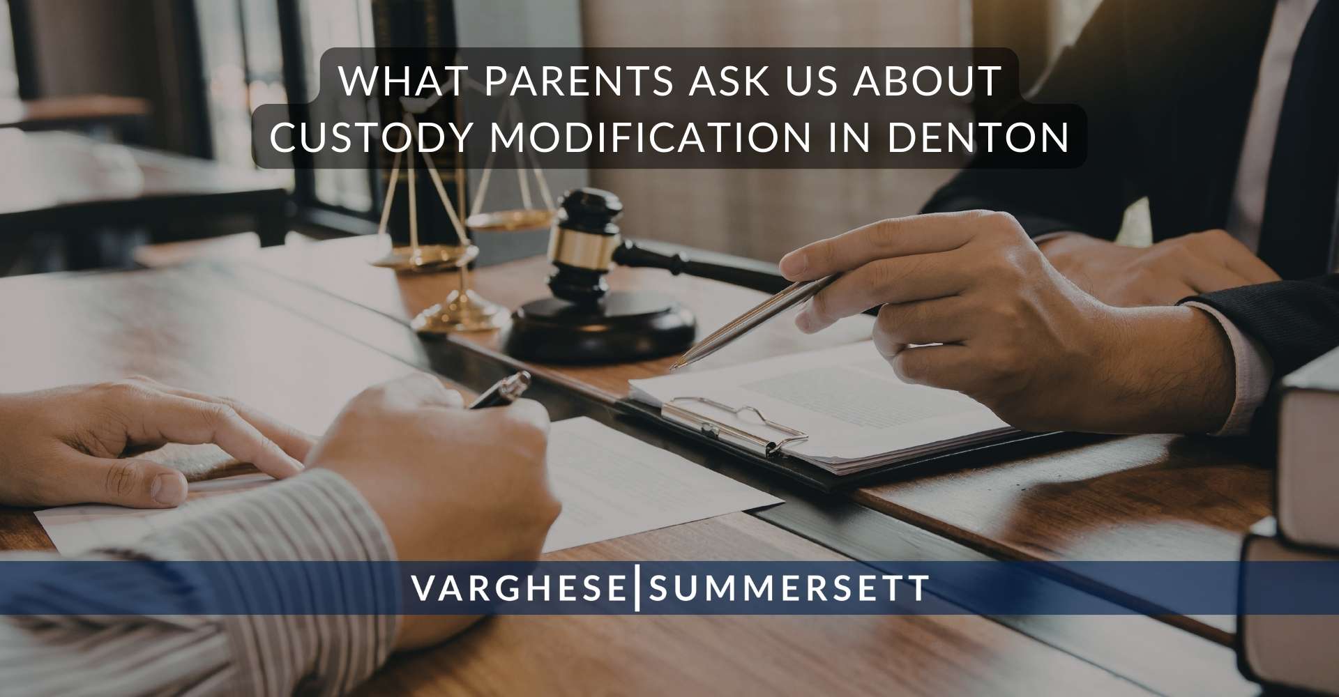 What Parents Ask Us About Custody Modification in Denton