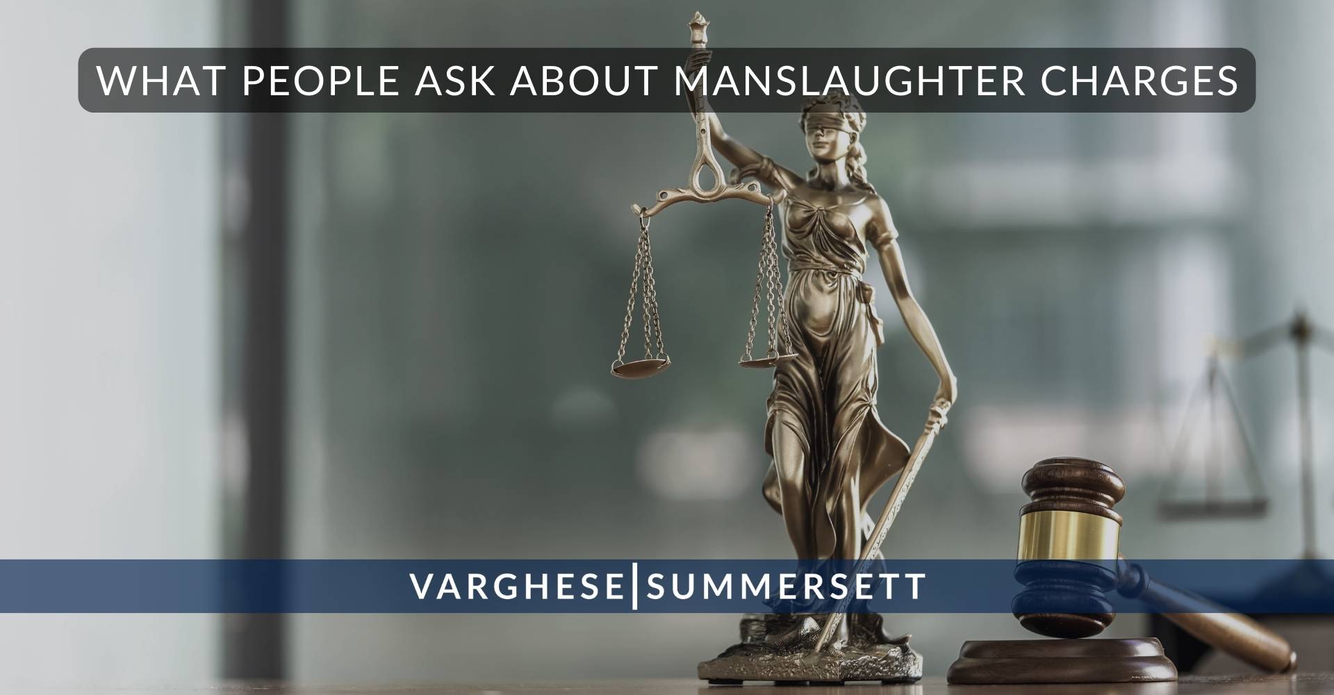 Preguntas frecuentes sobre los cargos por homicidio involuntario