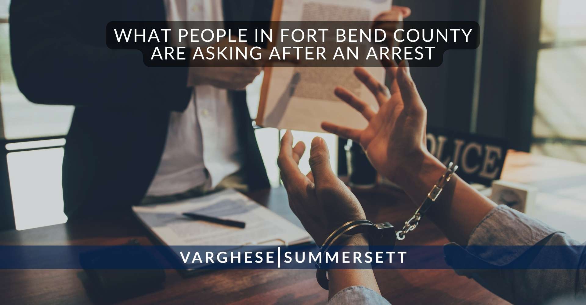 Lo que se pregunta la gente del condado de Fort Bend tras una detención