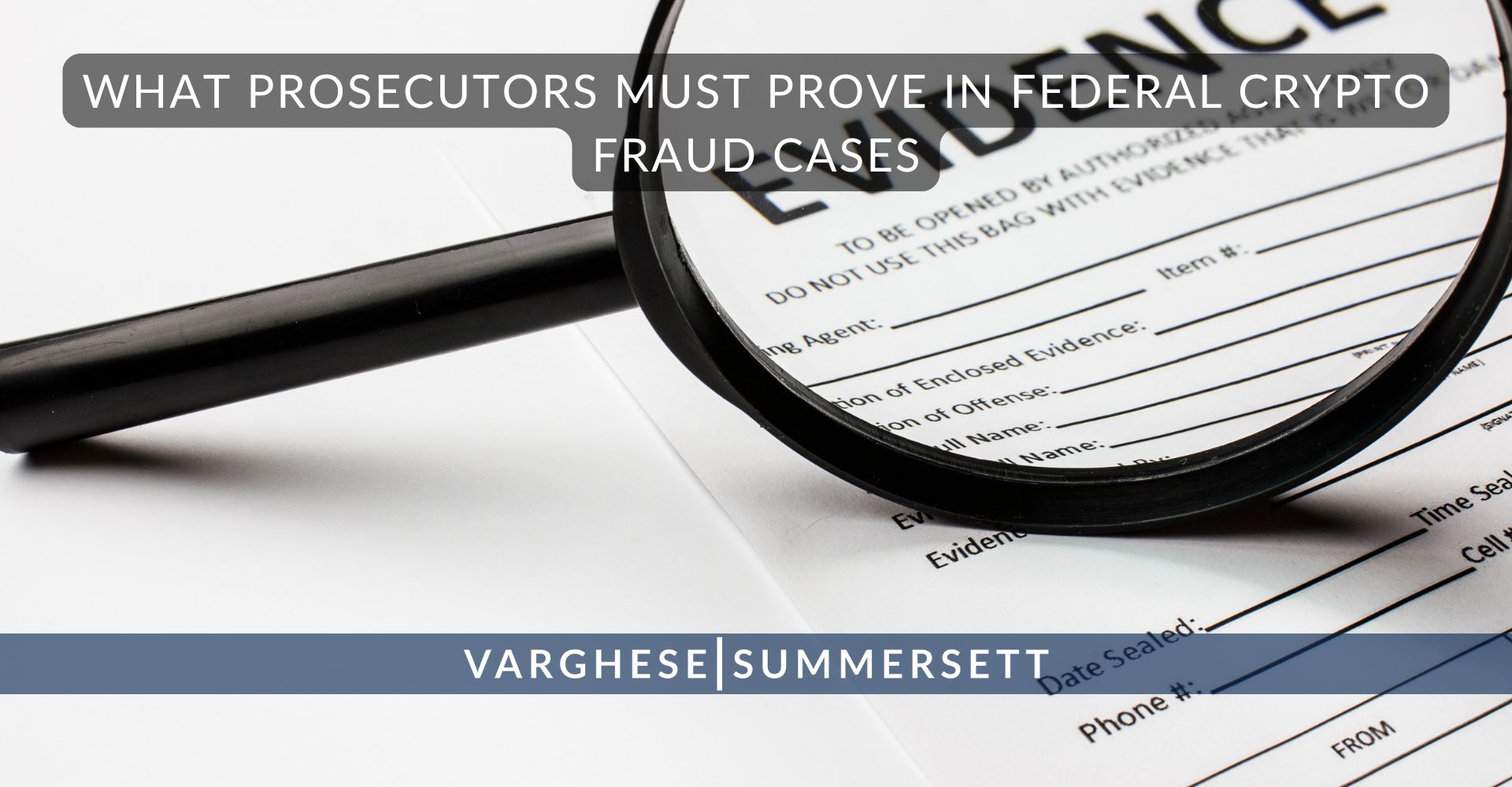 What Prosecutors Must Prove in Federal Crypto Fraud Cases