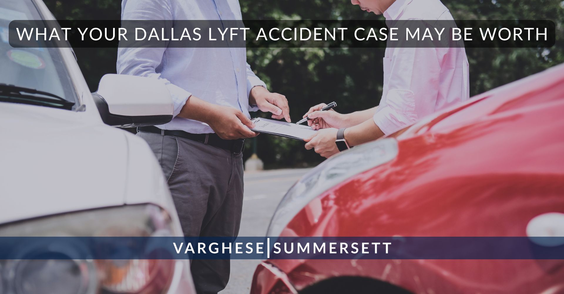 Cuánto puede valer su caso de accidente con Lyft en Dallas