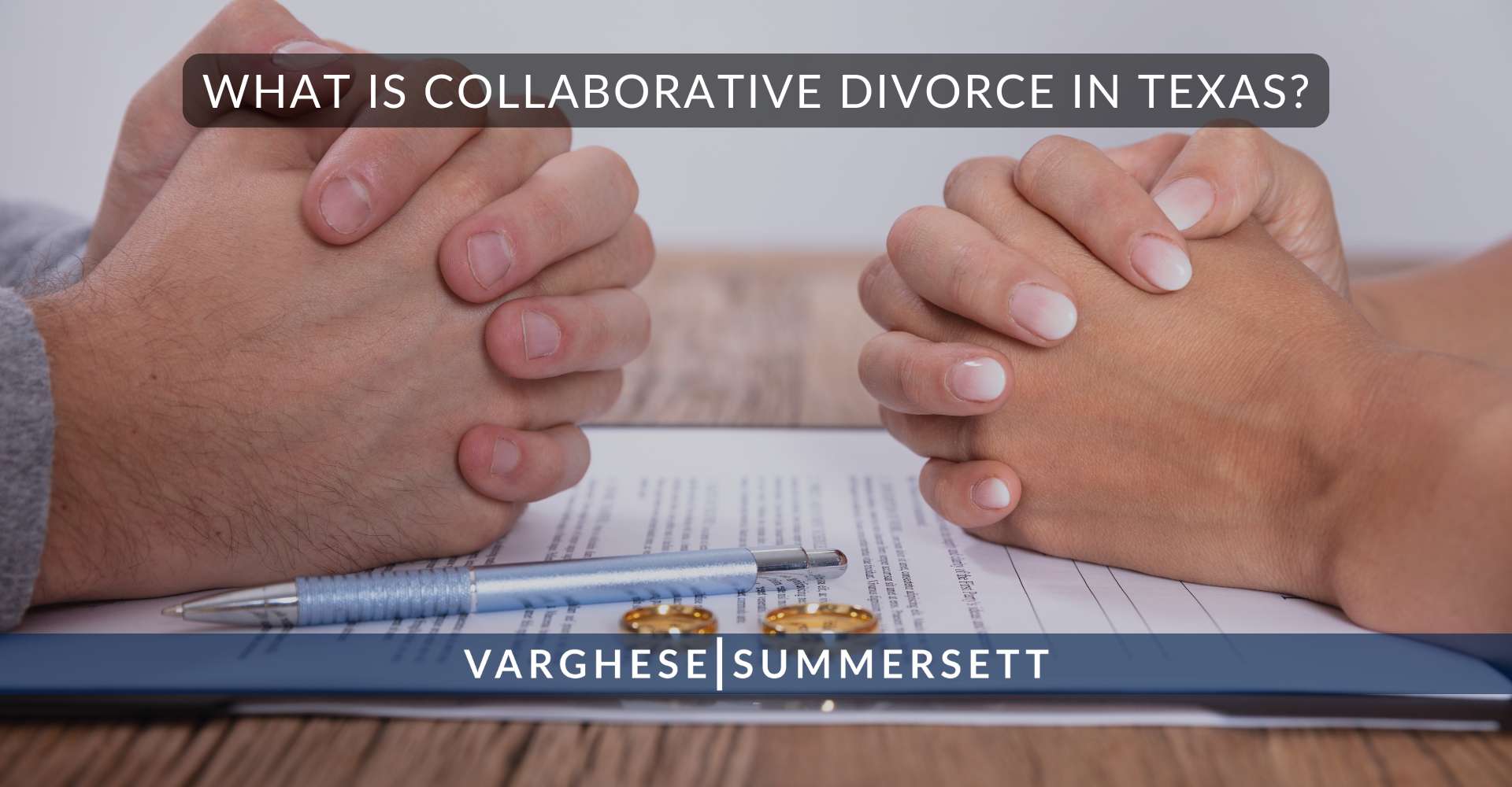 ¿Qué es el divorcio colaborativo en Texas?