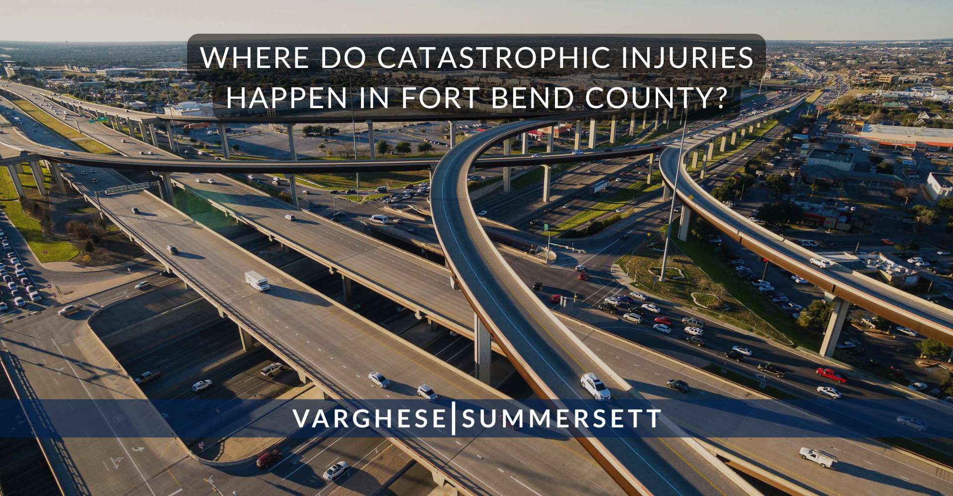 Where Do Catastrophic Injuries Happen in Fort Bend County?