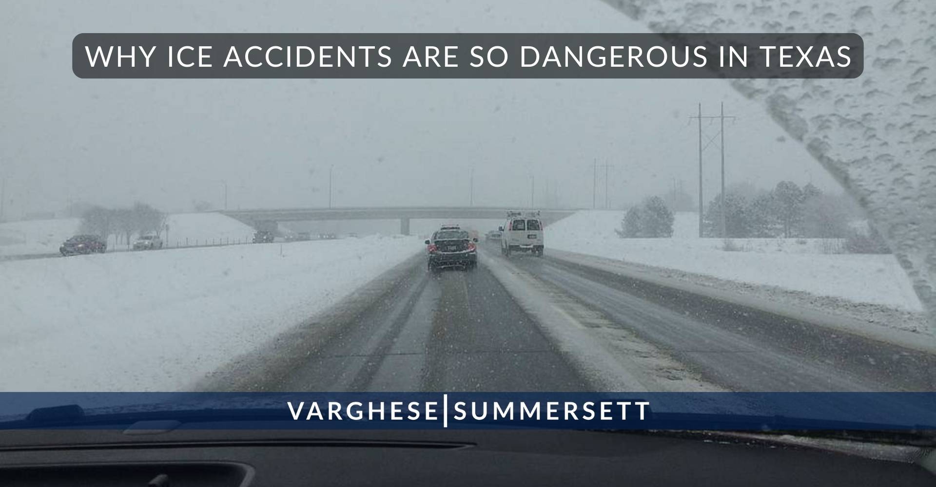 ¿Por qué los accidentes relacionados con el hielo son tan peligrosos en Texas?