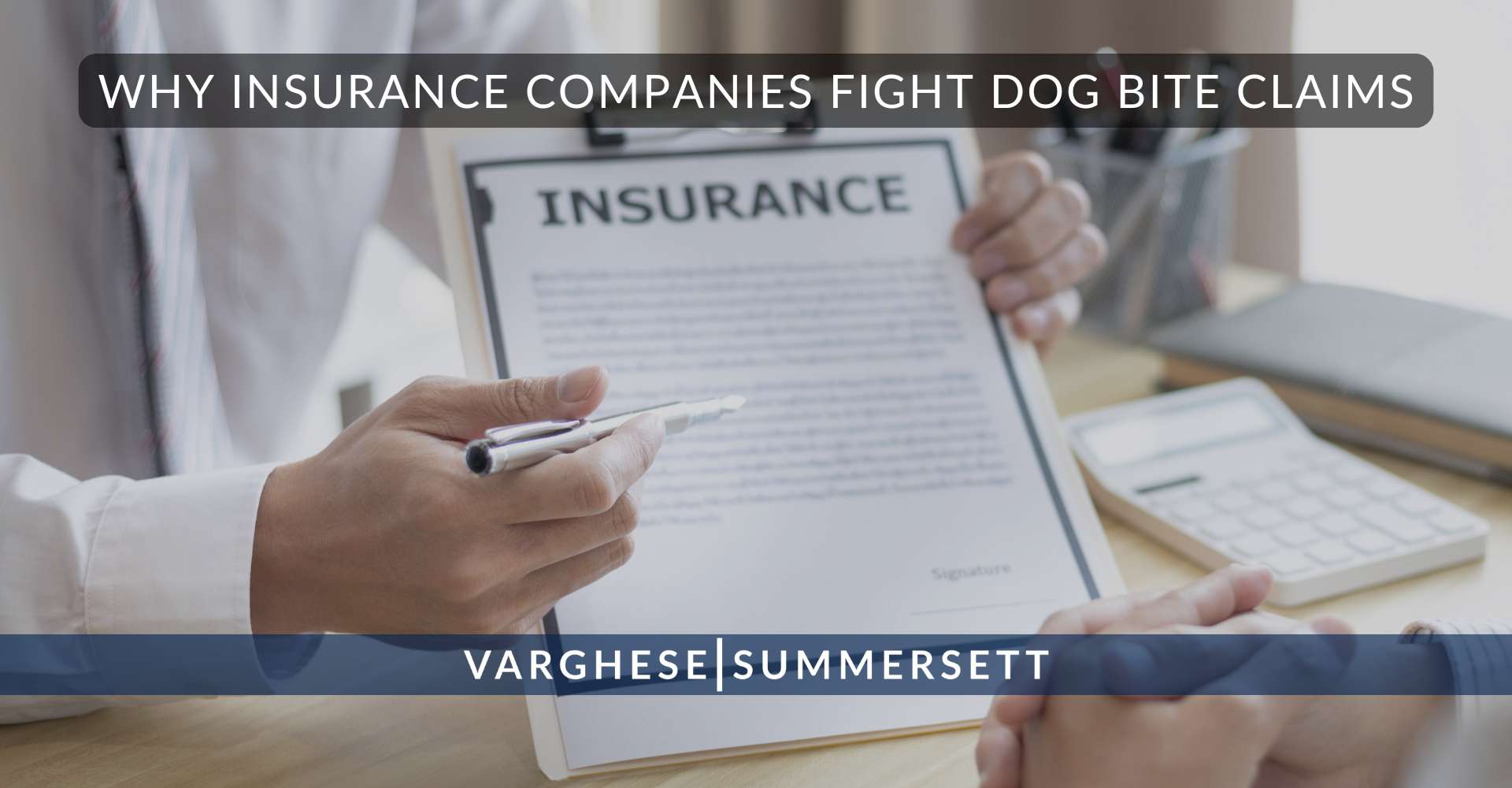 Why Insurance Companies Fight Dog Bite Claims