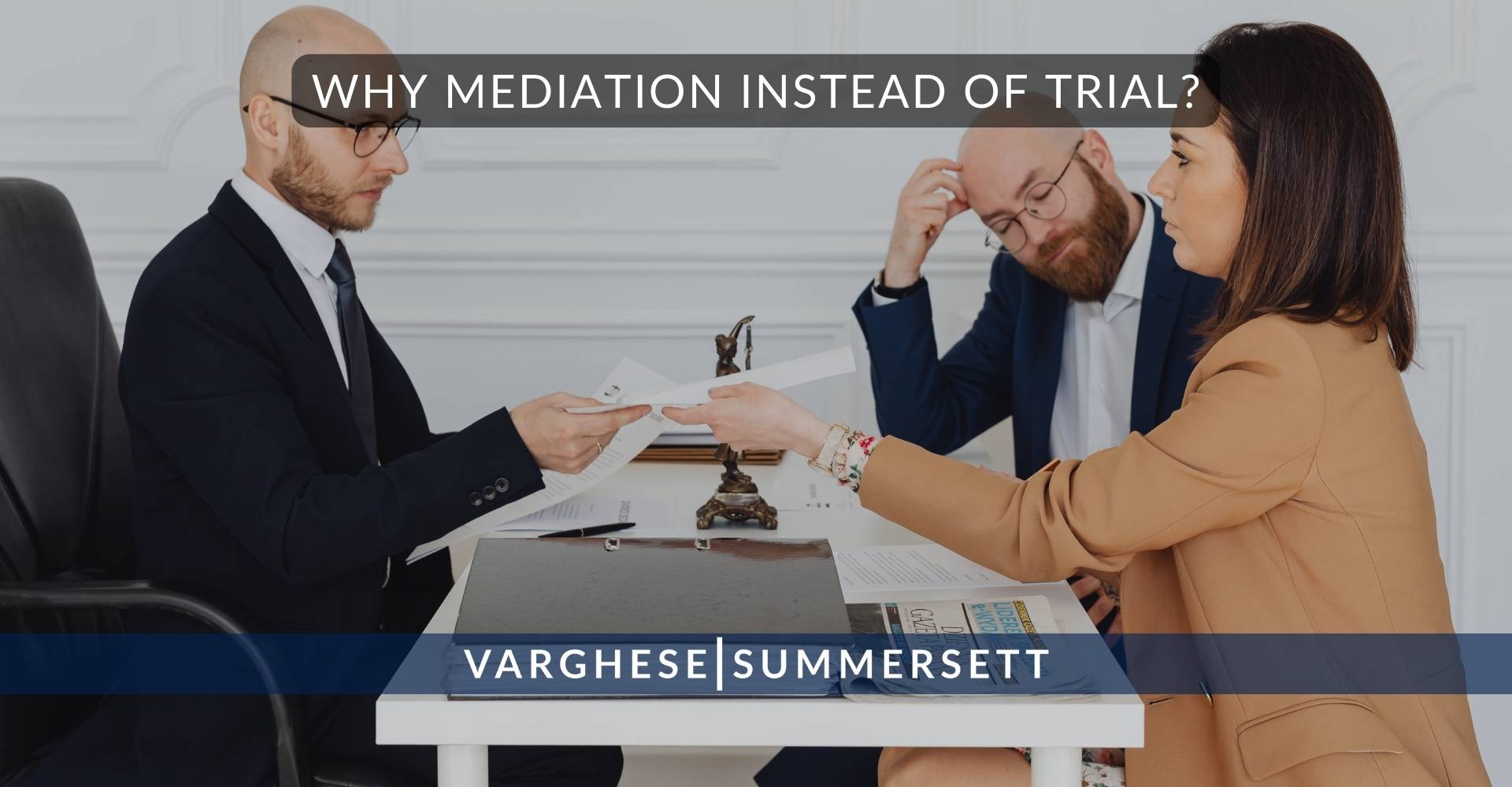 ¿Por qué la mediación en lugar del juicio?