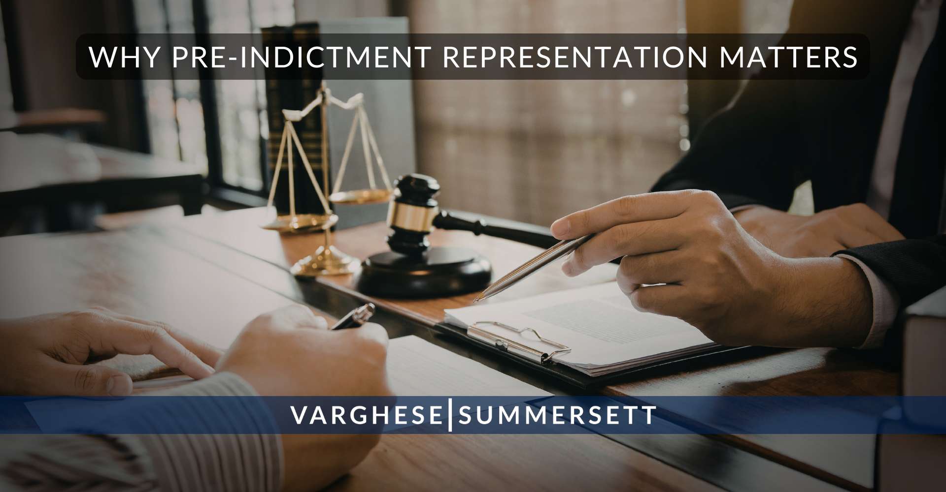 Why Pre-Indictment Representation Matters