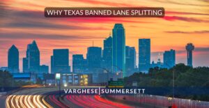 Is Lane Splitting Legal in Texas?