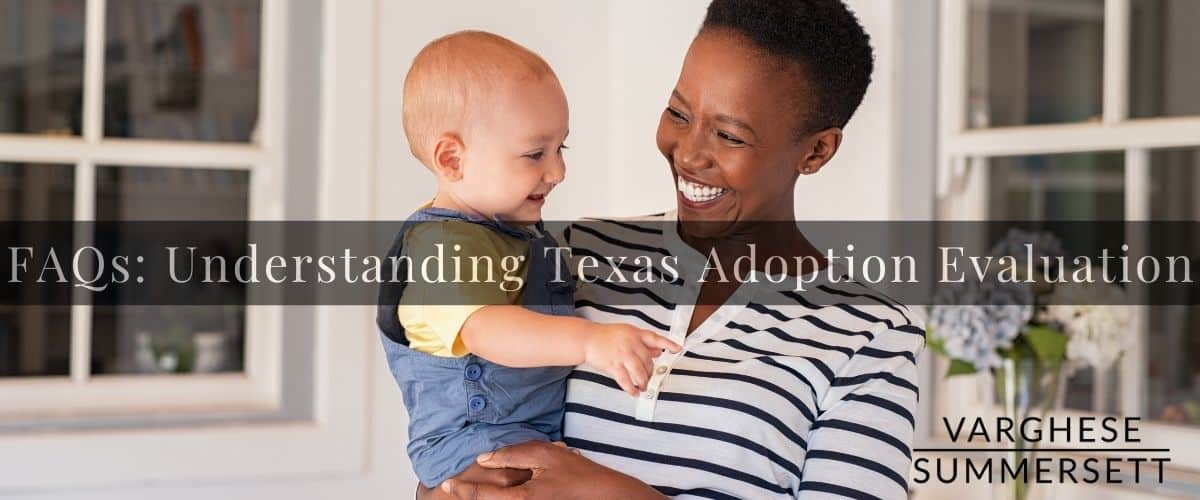 evaluación de la adopción en texas