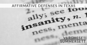 defensa afirmativa insania