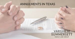 anulaciones en Texas