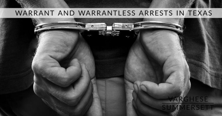 Arrests in Texas | When Can Officers Make an Arrest? | Lawful Arrests