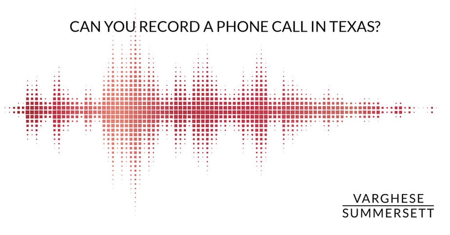 can you record a conversation in texas