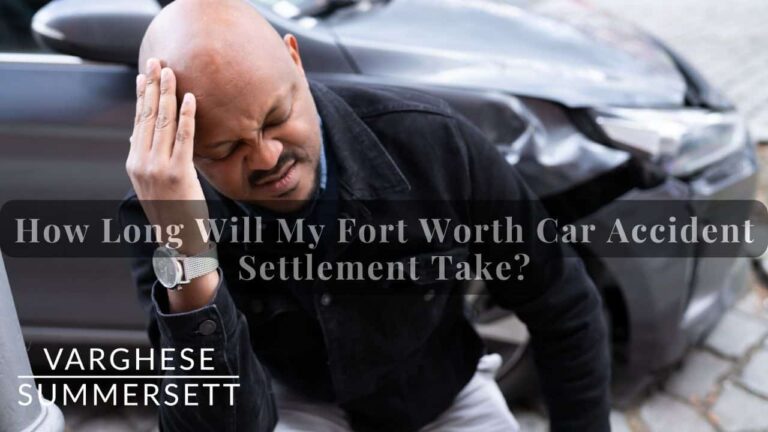 What is the average time to settle a car accident lawsuit in TX?