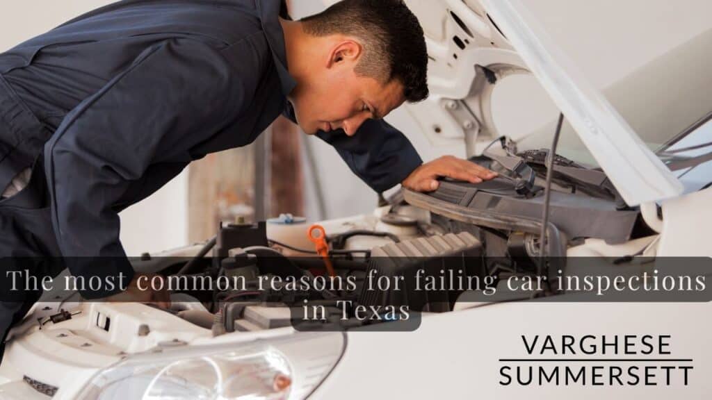car inspection laws in Texas