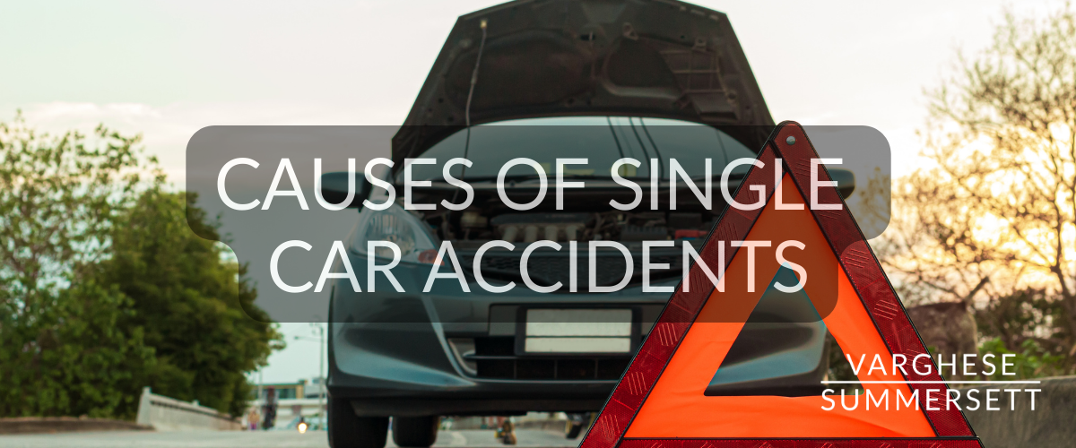 causes of single car accidents