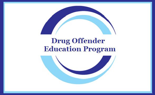 Logotipo del Programa de Educación sobre Drogas para Delincuentes