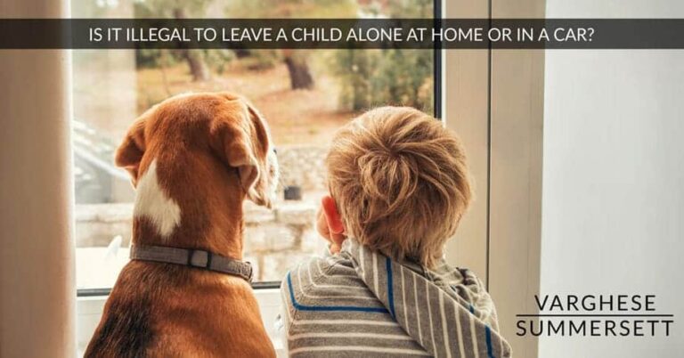 Is it Illegal to Leave a Child Alone at Home or in a Car?