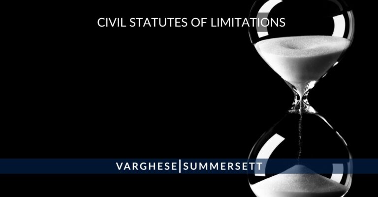Civil Statute of Limitations Texas