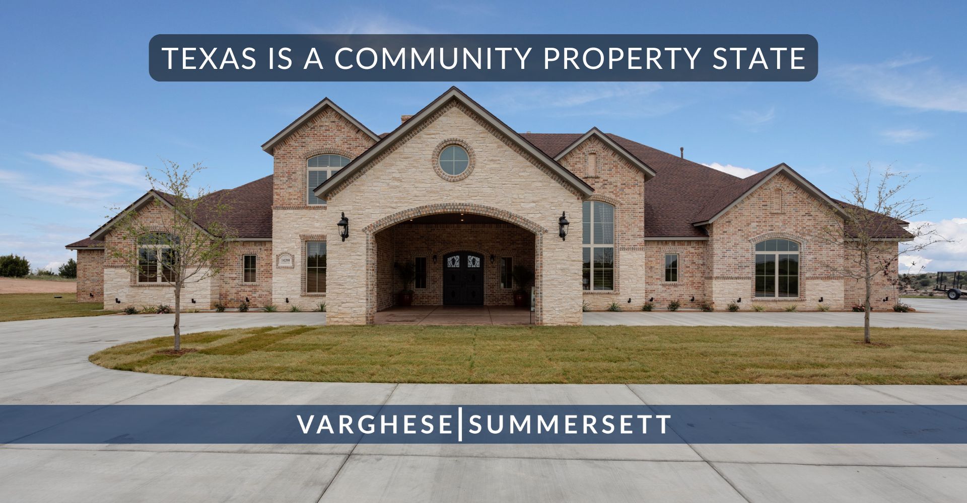 Texas es un estado de régimen de comunidad de bienes.