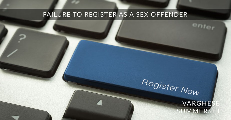 failure to register as a sex offender