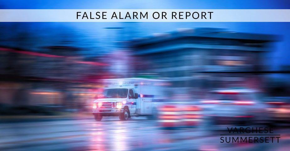 false-alarm-or-report