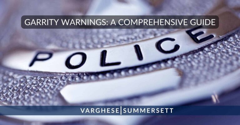 Garrity Warnings