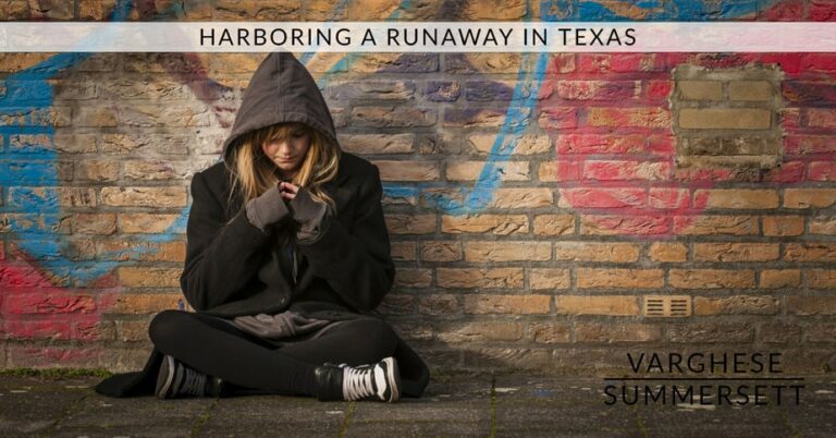 Harboring a Runaway Child | Consequences and Jail Time in Texas