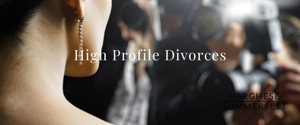 High-Profile Texas Divorces