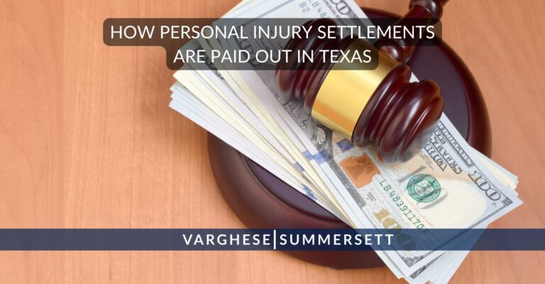 How Personal Injury Settlements are Paid Out in Texas