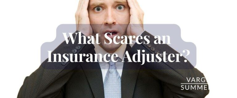 How to Scare an Insurance Adjuster | Standing Your Ground