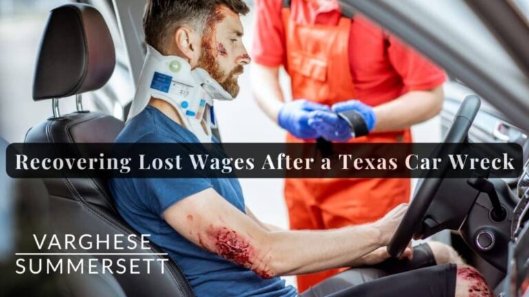 How to Get Lost Wages After a Car Accident in Texas