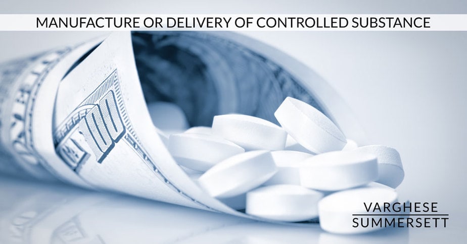 manufacture deliver controlled substance