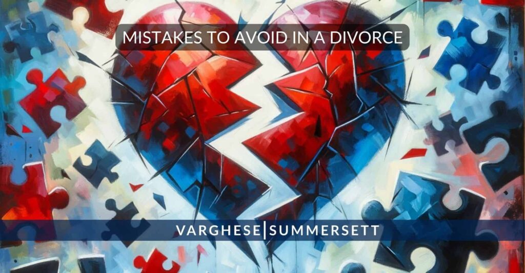 errores a evitar en un divorcio